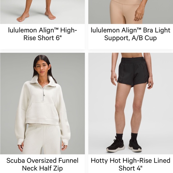 Lululemon - Hotty Hot Short High-Rise 4” - Picture 4 of 4